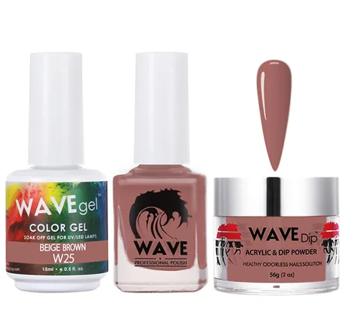 Miniatura 38 de WAVEGEL - Juego de gel de remojo, laca de uñas y polvo acrílico a juego - Colección Simplicity - #P109 Blizzard