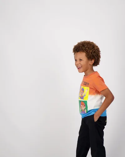 Miniatura 7 de Blippi Paquete de 3 camisetas para niños pequeños y pequeños, azulnaranjaverde