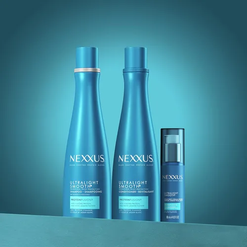 Miniatura 7 de Nexxus Champú y acondicionador ultraligero para cabello seco y encrespado, tratamiento suave para bloquear el encrespamiento, 13.5 onzas