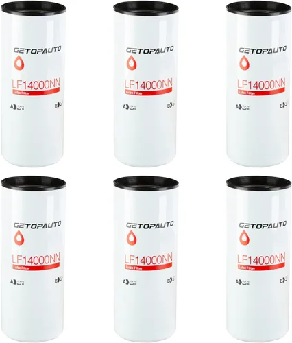 Miniatura 7 de GETOPAUTO LF14000NN Filtro de aceite/lubricante compatible con motores diésel ISX ISM QSX QSM QST X15 M11 que reemplaza LF14000NN 4367100 LF9080