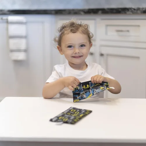 Miniatura 2 de Bumkins - Bolsas reutilizables para snacks, para almuerzo escolar de niños y porciones para adultos, tela lavable, bolsa con cierre de tela