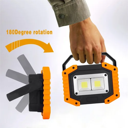 Miniatura 4 de OTYTY Luz de Trabajo LED Recargable, 30W 1500LM Luces de Inundación Portátiles Alimentadas por Batería con Base Magnética, Batería de 4200mAh