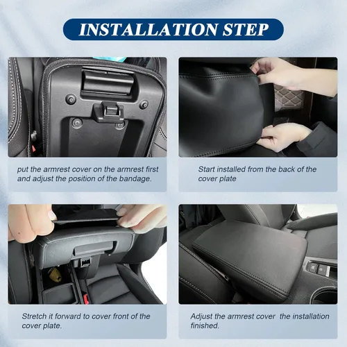 Miniatura 7 de BIBIBO Funda para reposabrazos de consola central CRV 2026 para Honda CR-V 2026 (LX/EX/Sport Hybrid/EX-L/TrailSport Hybrid/Sport-L Hybrid), cojín