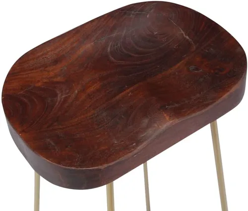 Miniatura 7 de sillas de bar, taburetes de bar, taburetes de bar Juego de 3, mesa de bar, sillas para barra de cocina, taburetes de bar Gavin 2 piezas Taburete