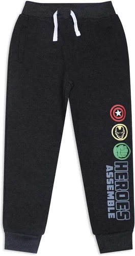 Miniatura 5 de Marvel Avengers Hulk, Captain America and Iron Man Boys Joggers 2 Pack for Toddler and Little Kids BlackGrey