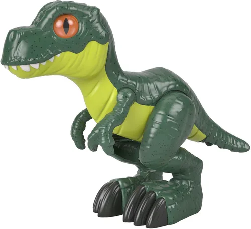 Miniatura 8 de Jurassic World Fisher-Price Imaginext Camp Cretaceous T.rex XL, figura de dinosaurio extragrande para niños preescolares de 3 a 8 años
