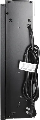 Miniatura 8 de Inserto de chimenea eléctrica de 18 pulgadas, calentador ultrafino con juego de troncos y llama realista, protección contra sobrecalentamiento