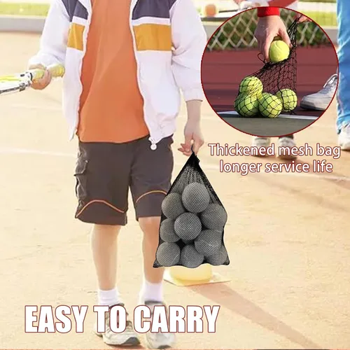 Miniatura 6 de Magicorange Pelotas de tenis, paquete de 12 pelotas de tenis de entrenamiento avanzado, pelotas de práctica, vienen con bolsa de malla para un fácil