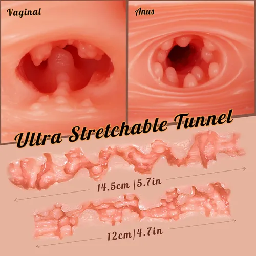 Miniatura 4 de baiwatt Muñecas Sexuales Masculinas de 18.2 LB Masturbador - Juguetes Sexuales para Hombres Torso de Muñeca Sexual con Pechos Grandes y Trasero