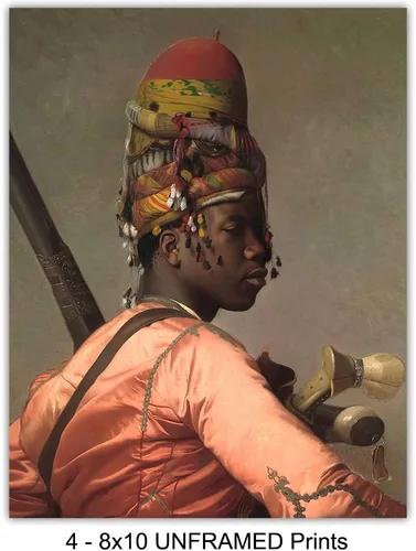 Miniatura 4 de Arte de pared afroamericano - Arte negro - Decoración de pared afroamericana - Historia negra - Cultura de arte de pared afro - Decoración de cueva