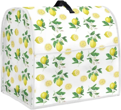 Miniatura 22 de Dreaweet Fall Pumpkin Print Kitchen Mixer Covers for Stand Mixer 4.5-5 qt, Kitchen Aid Accessories and Attachments, Washable
