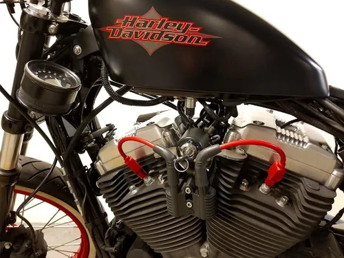 Miniatura 6 de JBSporty ♤ juego con soporte lateral para velocímetro para Harley Sportster♧