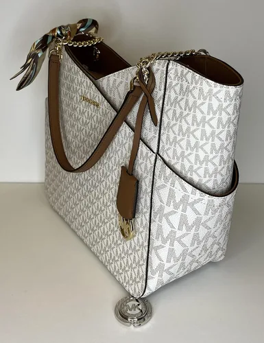 Miniatura 5 de Michael Kors Jet Set - Gancho para bolso de viaje con cadena grande