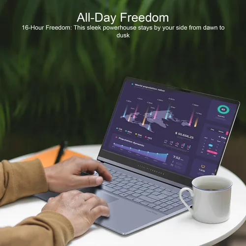 Miniatura 8 de ASUS Vivobook S 15 portátil, pantalla OLED de 15.6 pulgadas 3K 120Hz, 16 núcleos Ultra 7 155H, gráficos Intel Arc, 16 GB de RAM, 1 TB SSD, RGB
