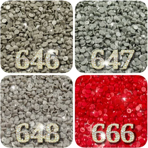 Miniatura 13 de Accesorios de pintura de diamantes, repuesto para taladros redondos faltantes 700 701 702 703, taladro de diamante de resina de diamantes de redonda