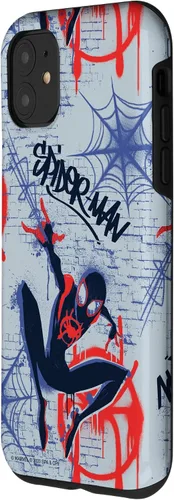 Miniatura 2 de Marvel Funda con estampado de graffiti de Spider-Man Into The Spider-Verse para iPhone 17