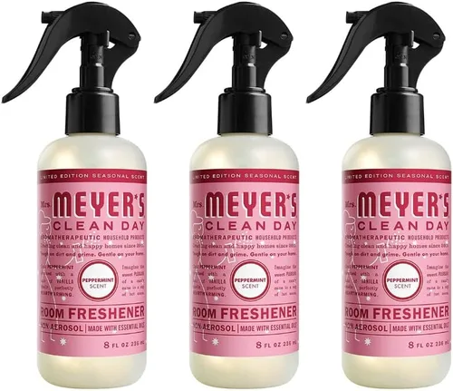Miniatura 70 de Mrs. Meyer's Clean Day - Ambientador en espray, atomizador sin aerosol infundido con aceites esenciales, albahaca, 8 onzas líquidas