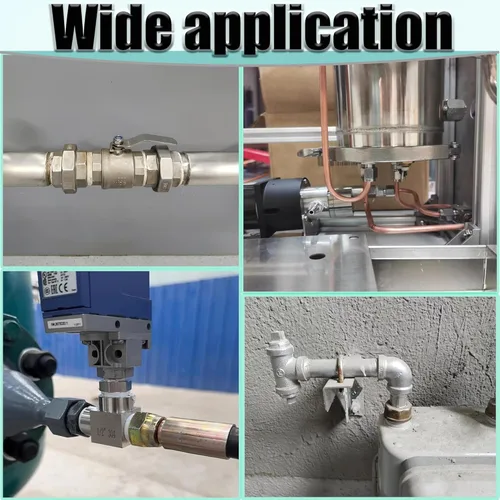 Miniatura 9 de Reductor de buje hexagonal macho NPT de 1/2 pulgada a NPT hembra de 1/4 pulgada, adaptador reductor NPT de acero inoxidable 304, buje hexagonal