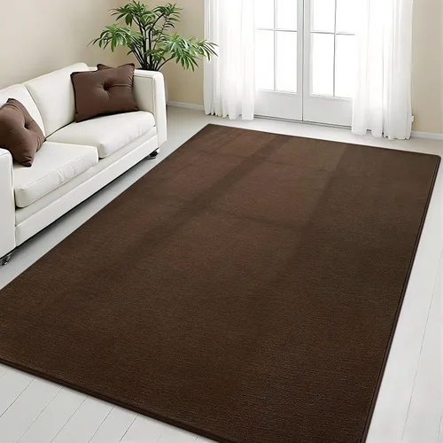 Miniatura 16 de Vasofe Alfombra de pasillo negra de 2 x 4 pulgadas, alfombra antideslizante de espuma viscoelástica gruesa para interiores, para guardería