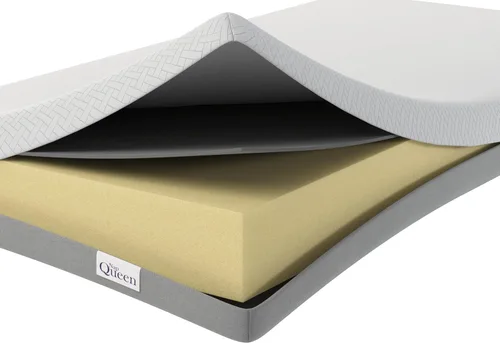 Miniatura 5 de NapQueen Colchón de espuma viscoelástica individual XL de 8 pulgadas, sensación media, certificado CertiPUR-US, cama en una caja, funda de tela