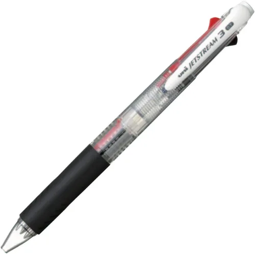 Miniatura 8 de Uni Bolígrafo Jetstream 3 colores negro, rojo, tinta azul, 0.028 in, rosa bebé (SXE340007.68)