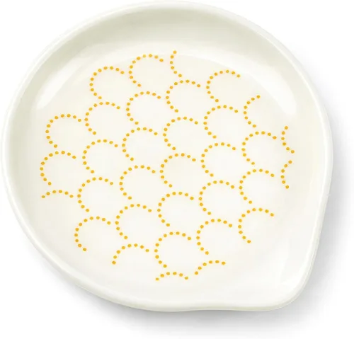 Miniatura 11 de FANGSUN Soporte para cucharas de café, mini soporte para decoración de encimera, de cerámica de granja de 3.5 pulgadas, soporte para cucharadita