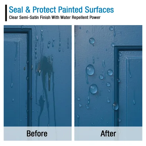 Miniatura 2 de Rain Guard - Sellador concentrado de pintura SP-9002 Hace 2 galones Protege hormigón pintado, madera, piedra Impermeabilizador acrílico
