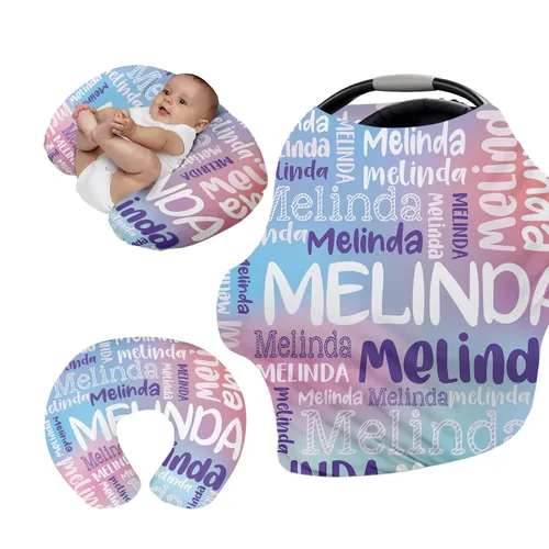 Miniatura 32 de Funda de asiento de automóvil personalizada para bebés, funda de asiento de automóvil multiusos con nombre, fundas de asiento de automóvil, regalos