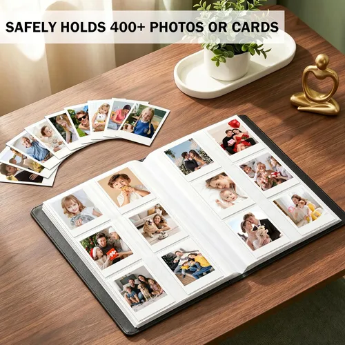 Miniatura 2 de Faux Leather Hardcover Album for Polariod 2x3 Inch Pictures/Fujifilm Instax Mini Photos, 432 Pockets for Fujifilm Instax Mini Instant Camera