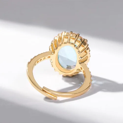 Miniatura 6 de Artilady Anillos de luna y estrella con circonita cúbica para mujer, anillo abierto AAAA con circonita cúbica y luna y estrella, ajustable para EE.