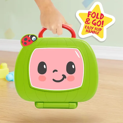 Miniatura 10 de CoComelon Just Play - Juguete para computadora portátil para niños, luces, sonidos y música, fomenta el reconocimiento de letras, números, formas