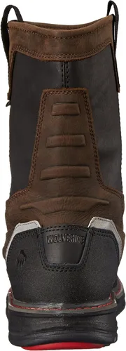 Miniatura 3 de Wolverine Overman Nano Toe - Botas de trabajo impermeables para hombre de 10 pulgadas
