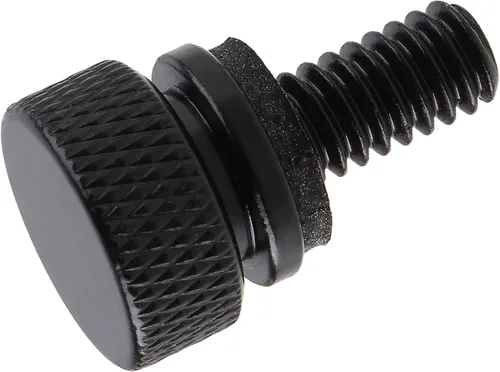 Miniatura 4 de Perno de asiento de acero inoxidable Tornillo de montaje trasero negro compatible con Harley Davidson 1996-2024, 2