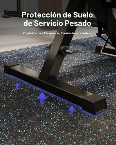Miniatura 5 de AIRHOP Alfombrillas de Equipo de Ejercicio de 0.56 Pulgadas de Grosor, 48 Pies Cuadrados, 12 Baldosas Mejoradas con Superficie de Goma y Espuma EVA