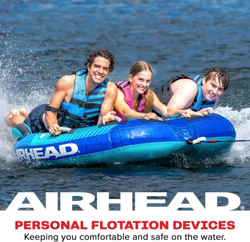Miniatura 6 de Airhead Trend Life Jacket for Adults & Kids - USCG Approved Life Vest for Men, Women, Youth & Child, Watersports Vest for Boating, Tubing & Swimming