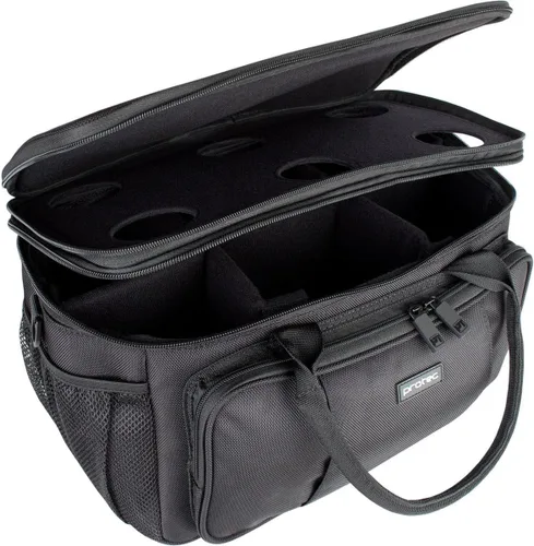 Miniatura 9 de Protec Bolsa de silencio doble trompeta con paredes Moduar y soporte para silenciar (Modelo M410)