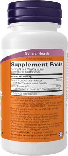 Miniatura 2 de Beta-Glucans con ImmunEnhancer - 60 cápsulas, 733739030337, 60, 1, 1