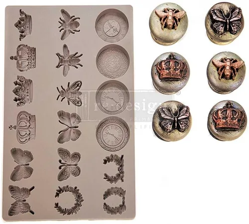 Miniatura 12 de Molde de rediseño de Prima Marketing 5"X8"X8mm - Adornos Regal Recortes Regal