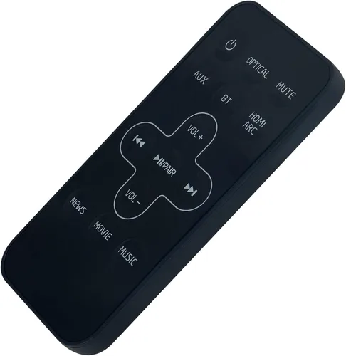 Miniatura 3 de Reemplazo de control remoto para TCL Alto 5 Ts5000 2.0, Alto 5+ Ts5010 2.1 canales barra de sonido de cine en casa y trabajo para Britz BZ-T2230S