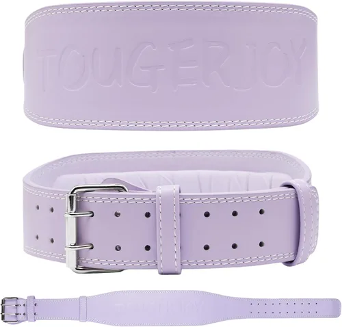 Miniatura 13 de Cinturón de levantamiento de pesas para mujer de 4 pulgadas de ancho, cinturón de levantamiento de pesas para gimnasio para mujer con soporte lumbar