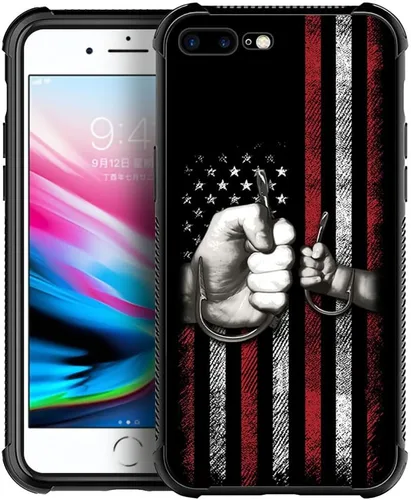 Miniatura 29 de DAIZAG Compatible con iPhone 13 Funda, Protección Total a Prueba de Golpes Antiarañazos Cubierta de TPU, Fundas para Hombre Mujer-Cruz de Madera