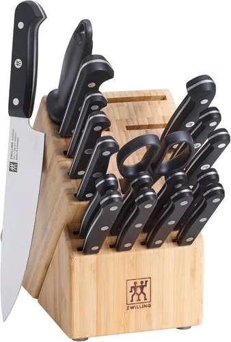 Miniatura 13 de ZWILLING Juego de 10 bloques de cuchillos gourmet Negro