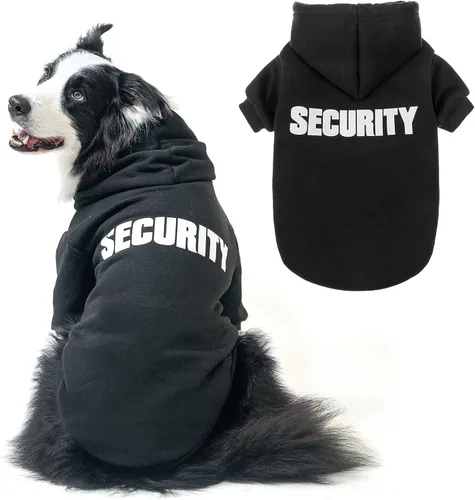 SCENEREAL Sudadera de seguridad con capucha para perros grandes, medianos y pequeños, para niños y niñas, disfraz de perro suave con agujero para #1