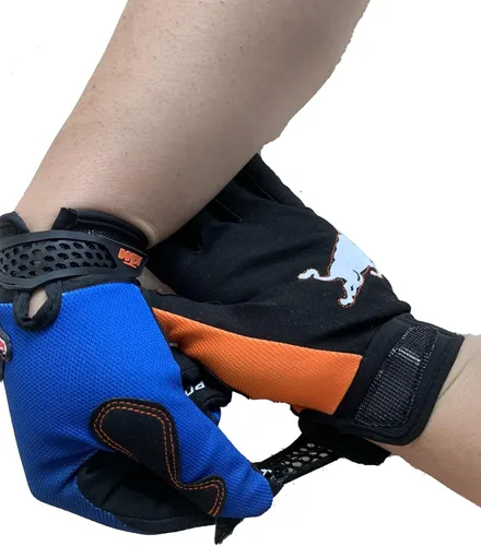 Miniatura 4 de Bull - Guantes antideslizantes de ciclismo para motociclismo, ciclismo, dedos completos, todoterreno, para hombres, mujeres y montañismo