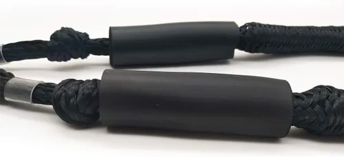 Miniatura 3 de Líneas de muelle elástico, 4 pies, cuerda de amarre elástica para barco, PWC, moto acuática, pontón, kayak, canoa, lancha motora, embarcación Negro