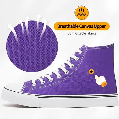 Miniatura 25 de ZGR Tenis de lona para hombre, con cordones, clásicos, casuales, para caminar
