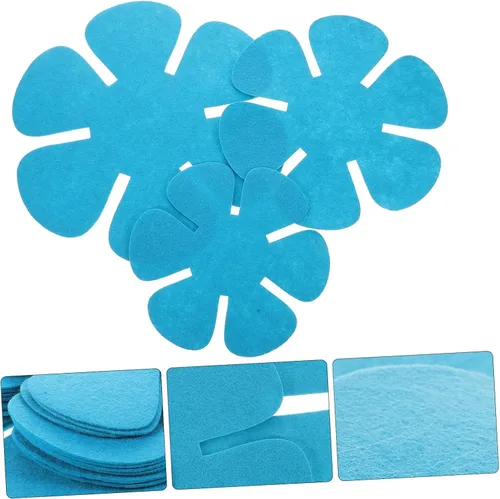 Miniatura 2 de Hemoton Mantel individual resistente al calor, no tejido, protector de ollas de 12 pulgadas para apilar utensilios de cocina y prevención de arañazos