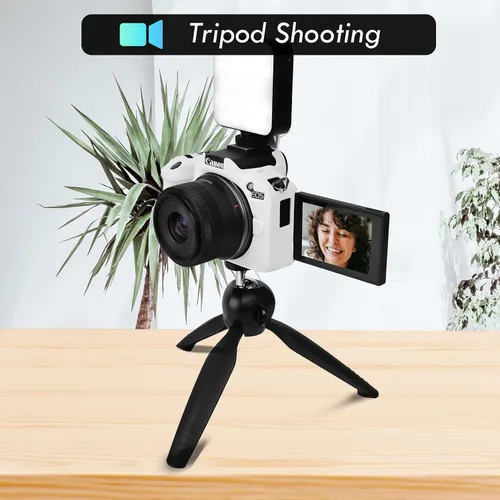 Miniatura 6 de Rieibi EOSR50 EOS R50 Estuche, Estuche Protector de Silicona Suave para Cámara Vlogging Canon EOS R50 EOSR50, Estuche de Cámara EOS R50 de Agarre