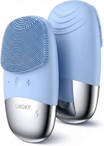 Cepillo de limpieza facial, limpiador facial eléctrico 3 en 1, masajeador vibratorio, IPX7 impermeable, cepillo de poros recargable por USB para