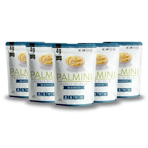 Miniatura 10 de Palmini Puré Puré de palmera bajo en carbohidratos y bajos en calorías Keto, sin gluten, vegano y sin OMG, como se ve en Shark Tank